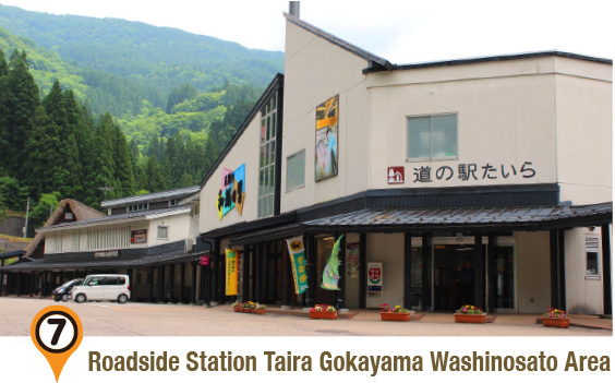 Roadside Station Taira Gokayama Washinosato Area